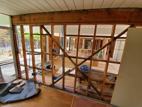 kitchen and interior remodel in Bay Area — under construction, photo 16