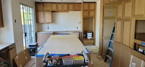 kitchen remodel in Bay Area — under construction, photo 16