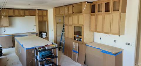 kitchen remodel in Bay Area — under construction, photo 21