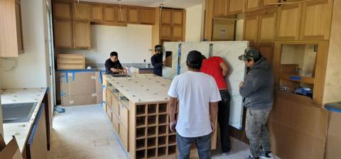 kitchen remodel in Bay Area — under construction, photo 24