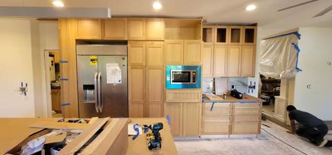 kitchen remodel in Bay Area — under construction, photo 31