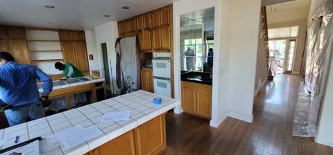 kitchen remodel in Bay Area — before work started, photo 37