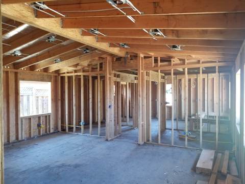 whole-house remodel in Bay Area — under construction, photo 16