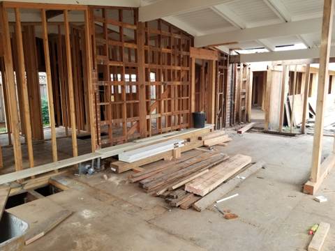 whole-house remodel in Bay Area — before work started, photo 28