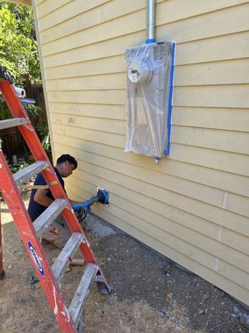 interior and exterior remodel in Bay Area — before work started, photo 44