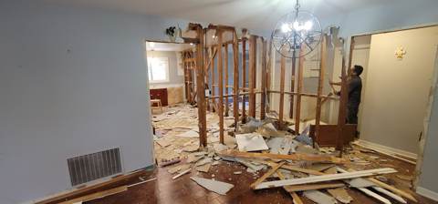 kitchen and bathroom remodel in Bay Area — before work started, photo 41
