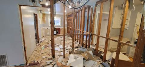 kitchen and bathroom remodel in Bay Area — before work started, photo 42