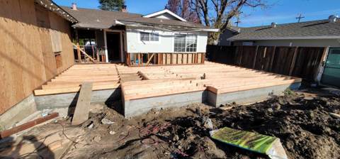 whole-house remodel in Bay Area — under construction, photo 19