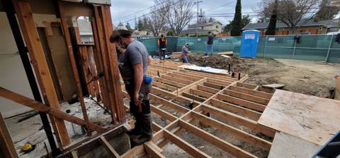 whole-house remodel in Bay Area — under construction, photo 20