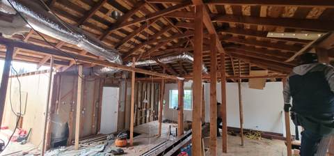 whole-house remodel in Bay Area — under construction, photo 21