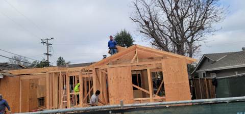 whole-house remodel in Bay Area — under construction, photo 22