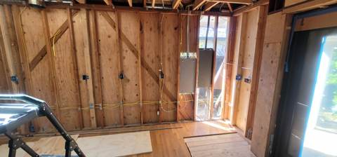 whole-house remodel in Bay Area — under construction, photo 27