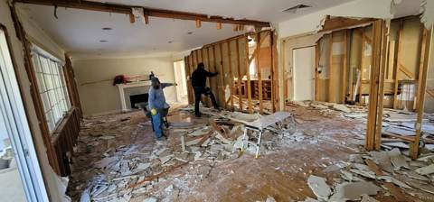 whole-house remodel in Bay Area — before work started, photo 33