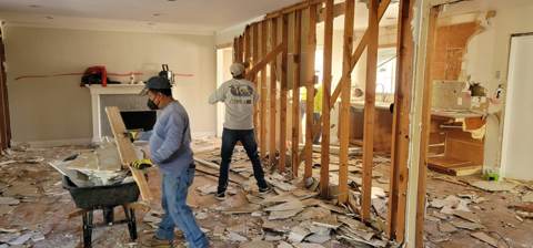 whole-house remodel in Bay Area — before work started, photo 34
