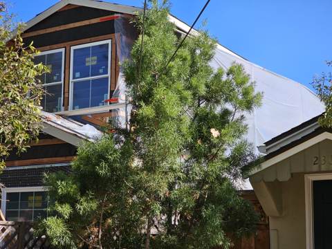two-storey addition and remodel in San Jose — under construction, photo 43