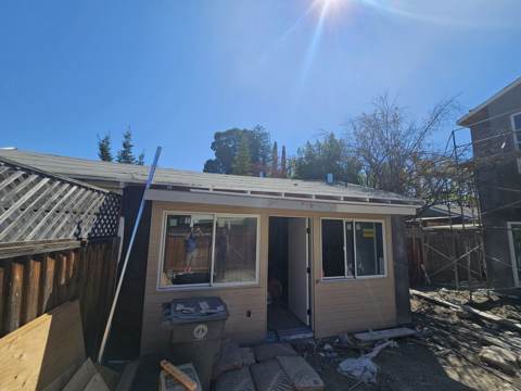 two-storey addition and remodel in San Jose — under construction, photo 45