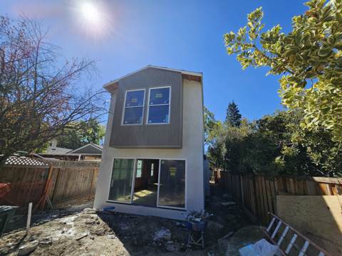 two-storey addition and remodel in San Jose — under construction, photo 47