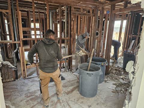 two-storey addition and remodel in San Jose — before work started, photo 50