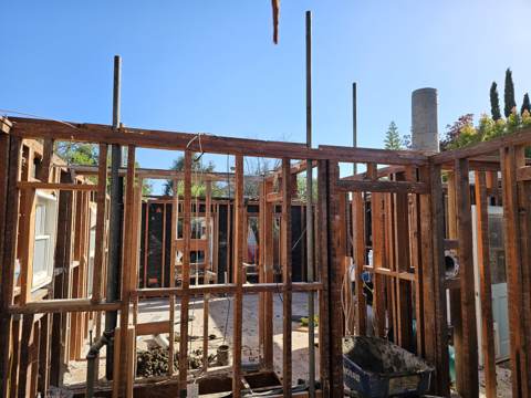 two-storey addition and remodel in San Jose — before work started, photo 53