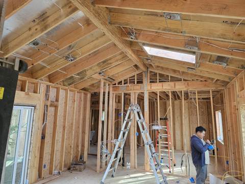 home addition in San Jose — under construction, photo 19