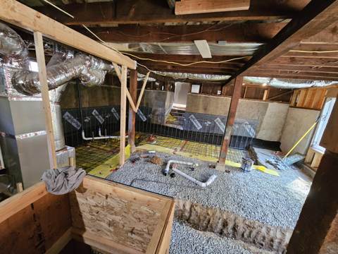 basement conversion in Bay Area — under construction, photo 10