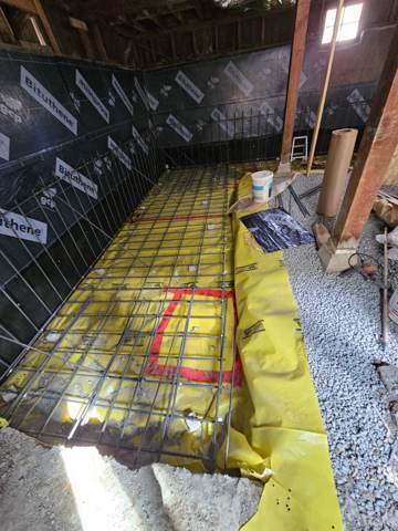 basement conversion in Bay Area — before work started, photo 22
