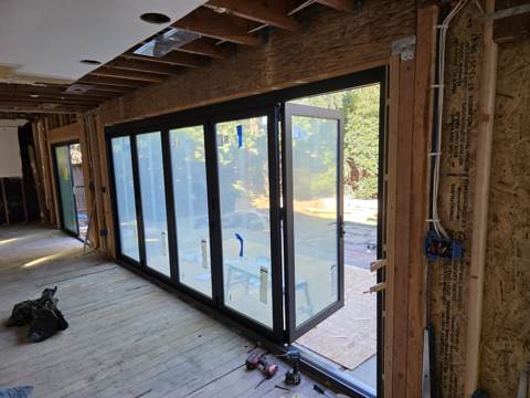 structural remodel in progress in Bay Area — finished, photo 1