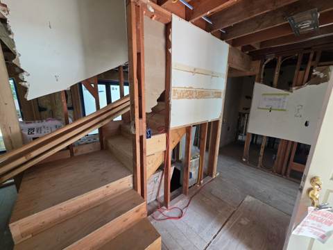 structural remodel in progress in Bay Area — finished, photo 10