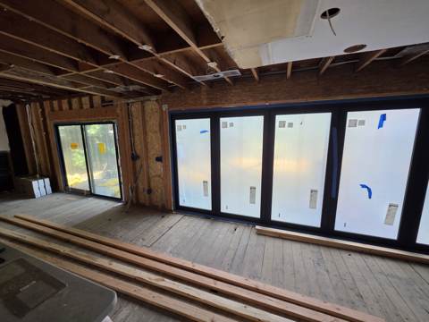 structural remodel in progress in Bay Area — finished, photo 15
