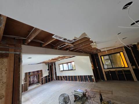 structural remodel in progress in Bay Area — finished, photo 17