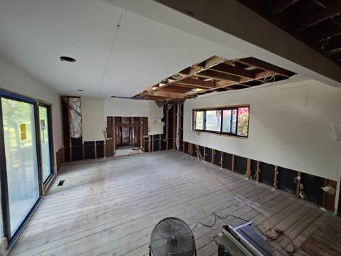 structural remodel in progress in Bay Area — finished, photo 18