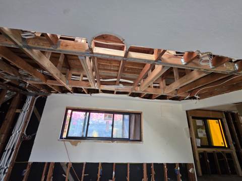 structural remodel in progress in Bay Area — finished, photo 19