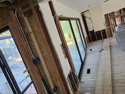 structural remodel in progress in Bay Area — finished, photo 2