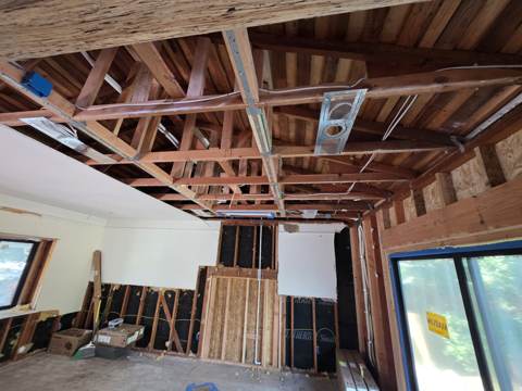 structural remodel in progress in Bay Area — finished, photo 20