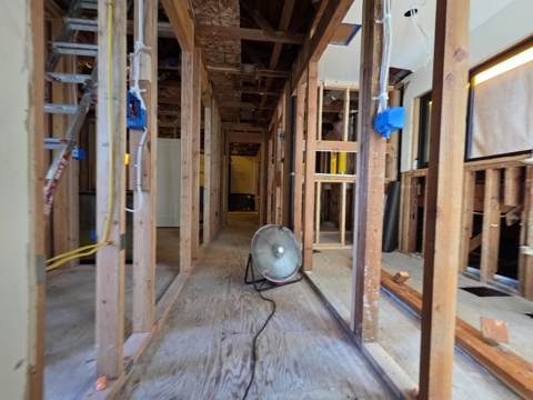 structural remodel in progress in Bay Area — finished, photo 21