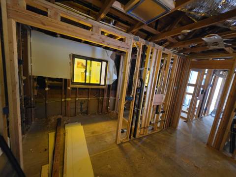 structural remodel in progress in Bay Area — finished, photo 22