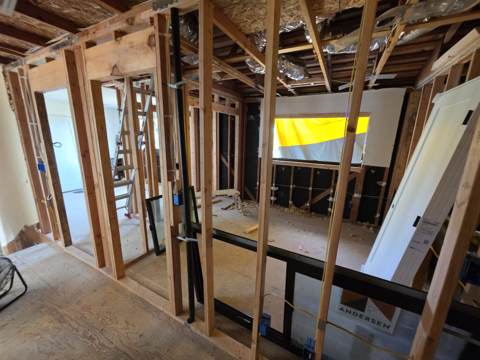 structural remodel in progress in Bay Area — finished, photo 26