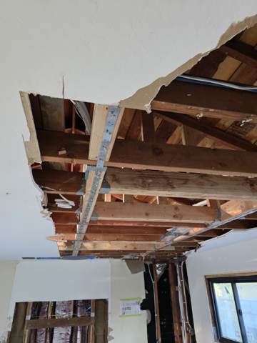structural remodel in progress in Bay Area — finished, photo 3