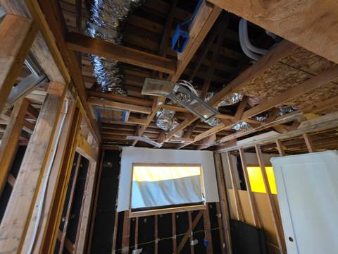 structural remodel in progress in Bay Area — finished, photo 30