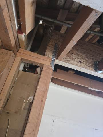 structural remodel in progress in Bay Area — finished, photo 33