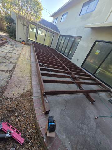 structural remodel in progress in Bay Area — finished, photo 37