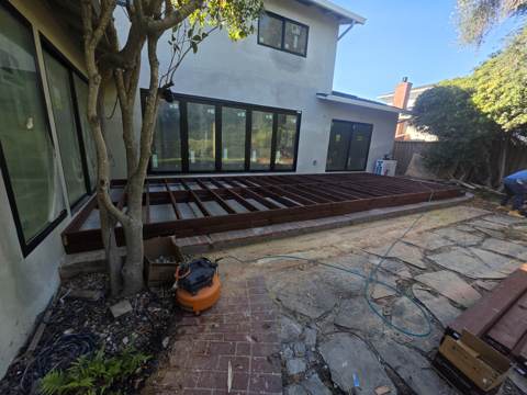 structural remodel in progress in Bay Area — finished, photo 38