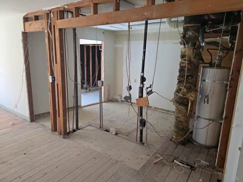 structural remodel in progress in Bay Area — under construction, photo 57