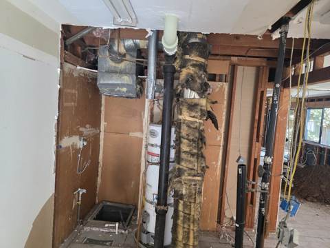 structural remodel in progress in Bay Area — under construction, photo 58