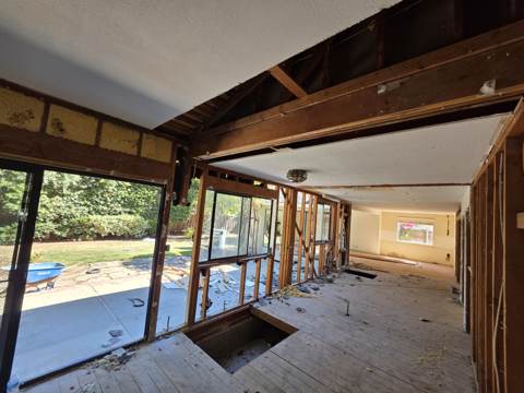 structural remodel in progress in Bay Area — under construction, photo 67