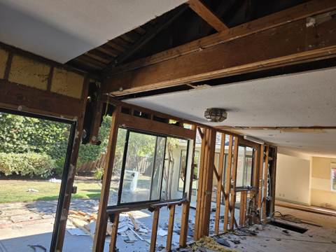 structural remodel in progress in Bay Area — under construction, photo 68
