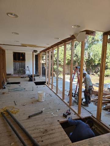structural remodel in progress in Bay Area — under construction, photo 76
