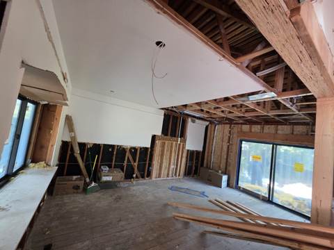 structural remodel in progress in Bay Area — finished, photo 9