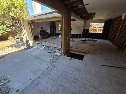 structural remodel in progress in Bay Area — under construction, photo 93