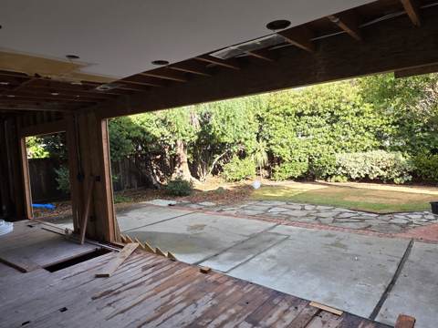 structural remodel in progress in Bay Area — under construction, photo 98